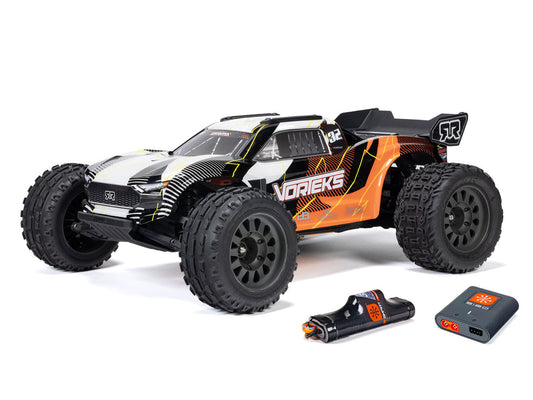 ARRMA VORTEKS MEGA 550 1/10 4X2 ST with Battery & Charger Orange
