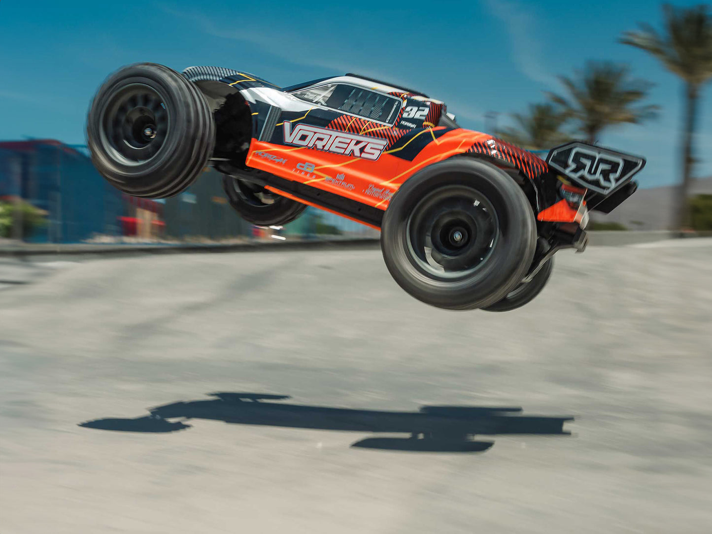 ARRMA VORTEKS MEGA 550 1/10 4X2 ST with Battery & Charger Orange
