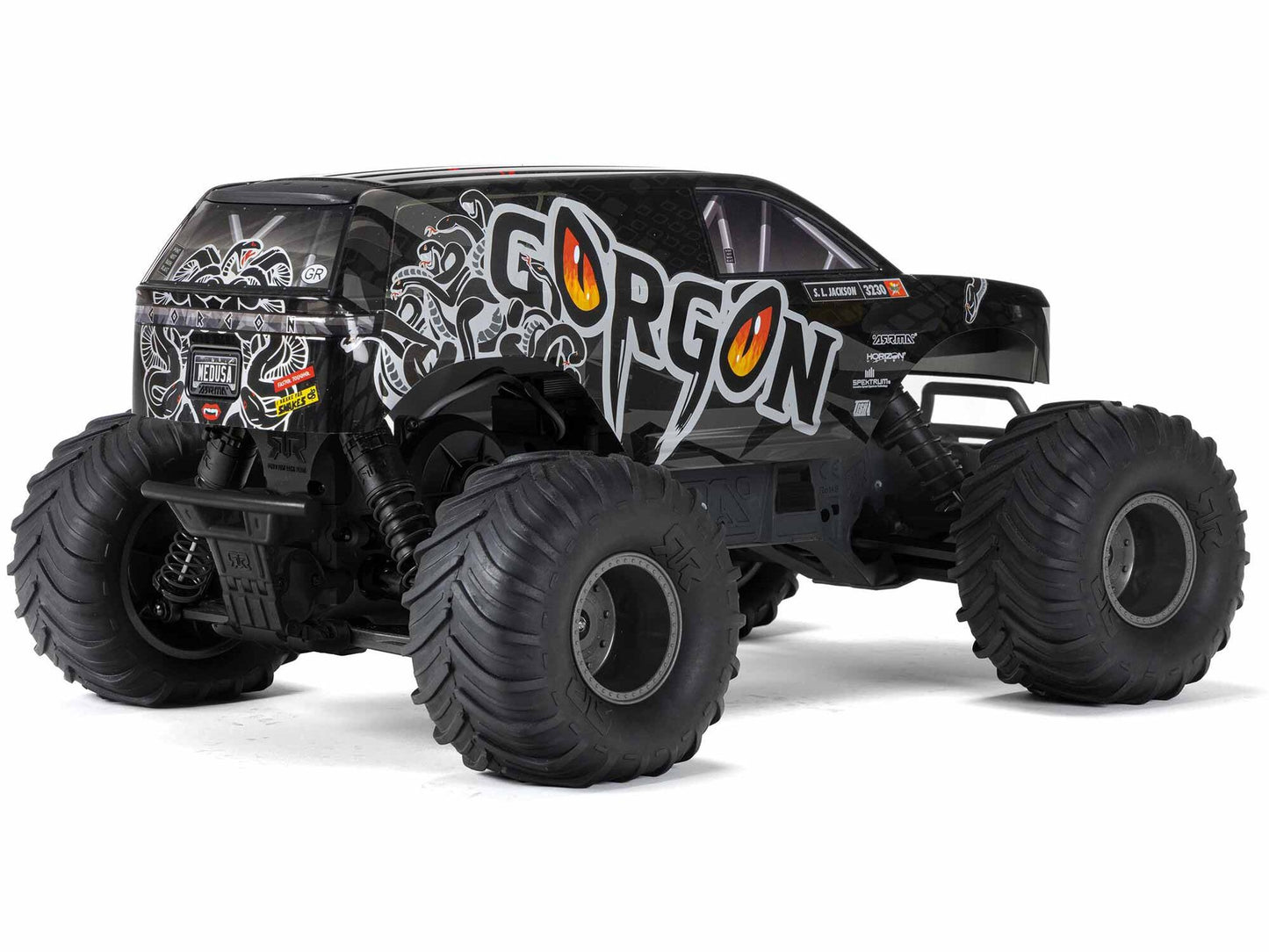 ARRMA 1/10 GORGON MEGA 550 2WD MT RTA Kit w/Batt & Chg Gunmetal