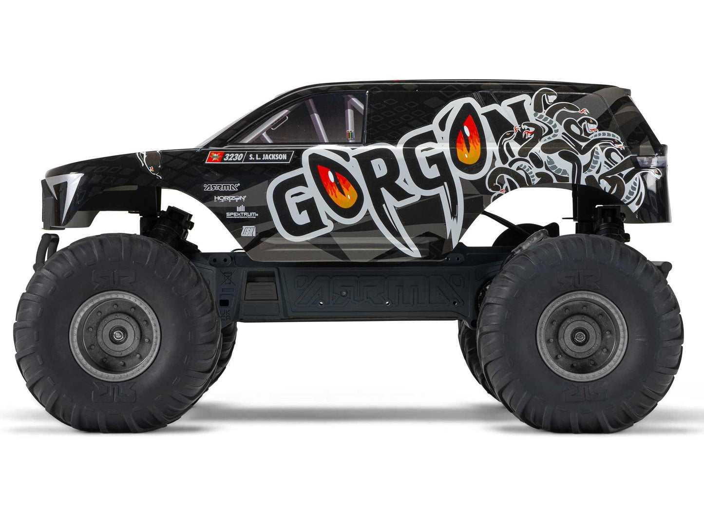 ARRMA 1/10 GORGON MEGA 550 2WD MT RTA Kit w/Batt & Chg Gunmetal