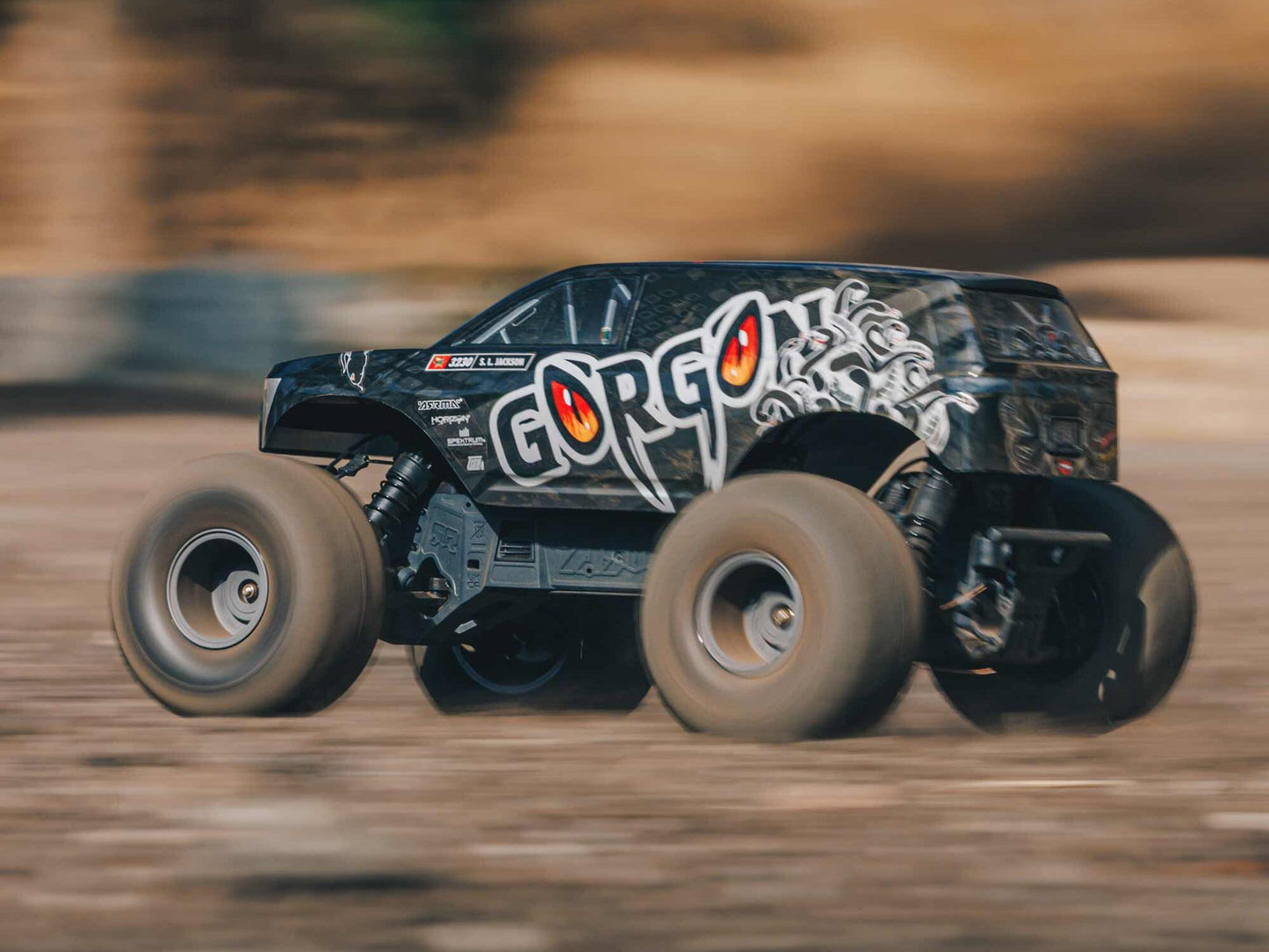 ARRMA 1/10 GORGON MEGA 550 2WD MT RTA Kit w/Batt & Chg Gunmetal