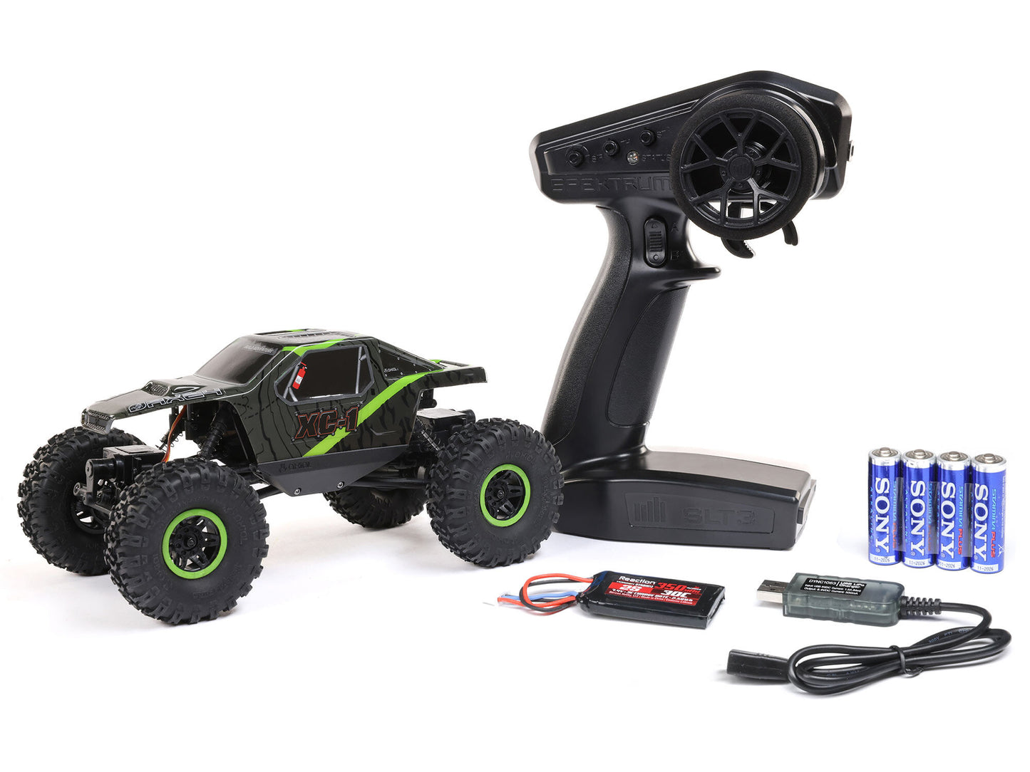 1/24 AX24 XC-1 4WS Crawler RTR Green