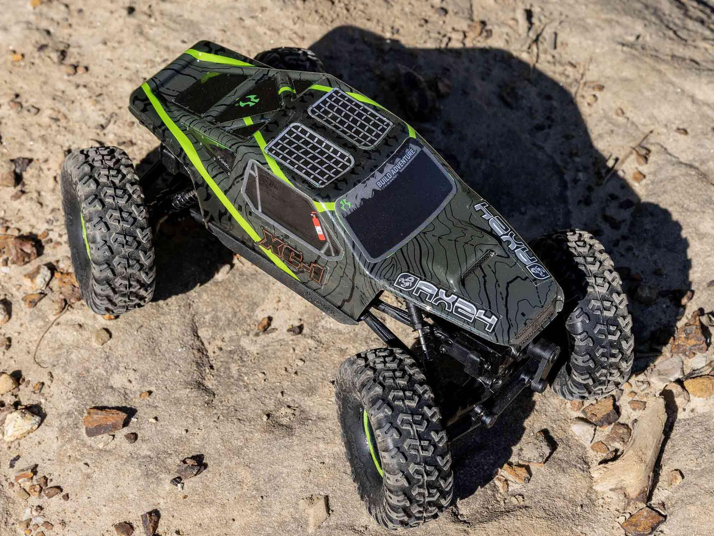 1/24 AX24 XC-1 4WS Crawler RTR Green
