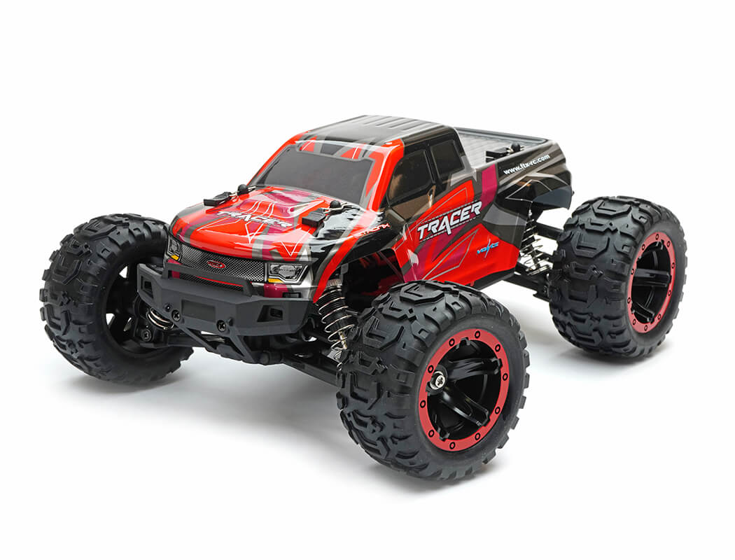 FTX TRACER 1/16 4WD MONSTER TRUCK RTR - RED - FTX5576R