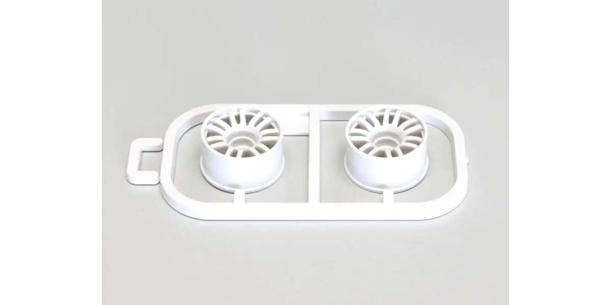 Wheels Set RE30 Kyosho Mini-Z MR03 Wide-Offset 0 (2) White