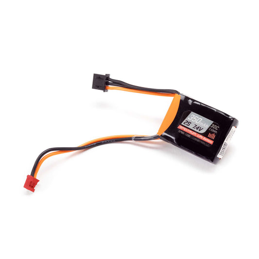 7.4V 350mAh 2S 30C LiPo Battery: PH2.0 (Losi Micro-B / Micro-T)