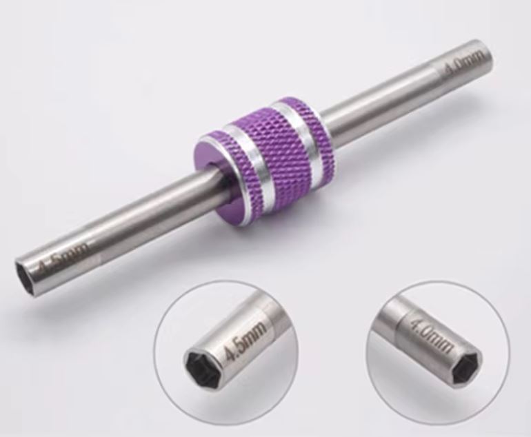 4mm & 4.5mm Nut Driver BLACK