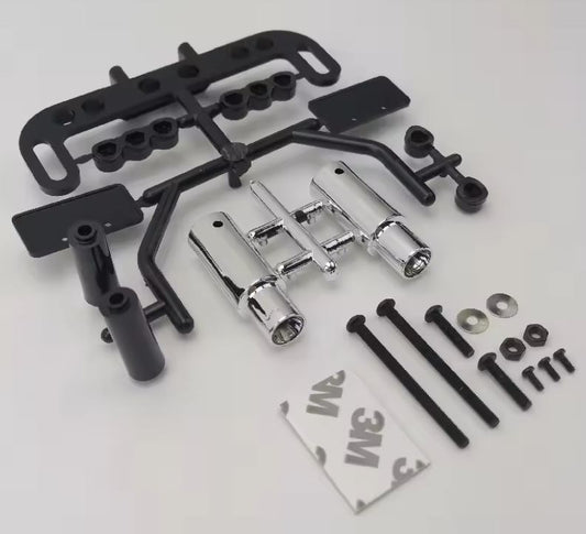 1/10 plastic exhaust tail pipes