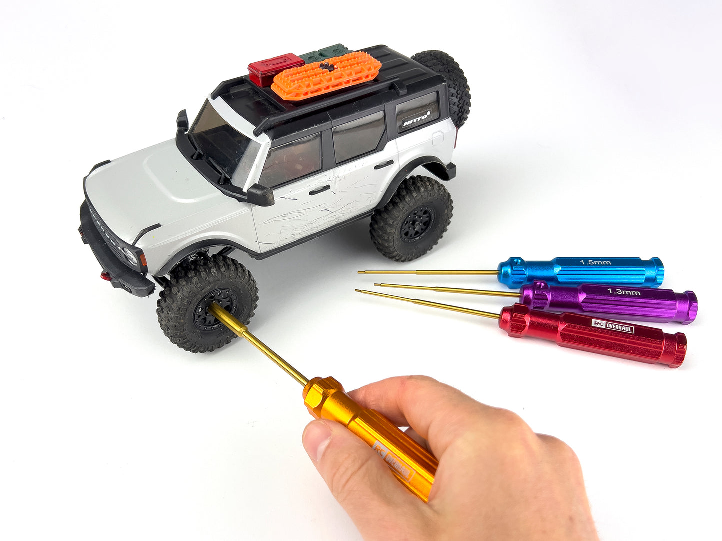 Tool Set 4pcs(0.05"/1.3/1.5/4mm box)SCX24 / Micro-B/T