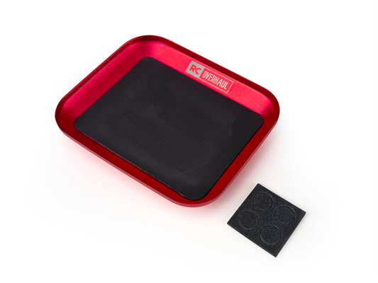Magnetic Parts Tray Red
