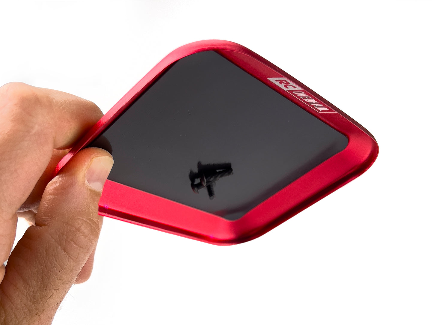 Magnetic Parts Tray Red