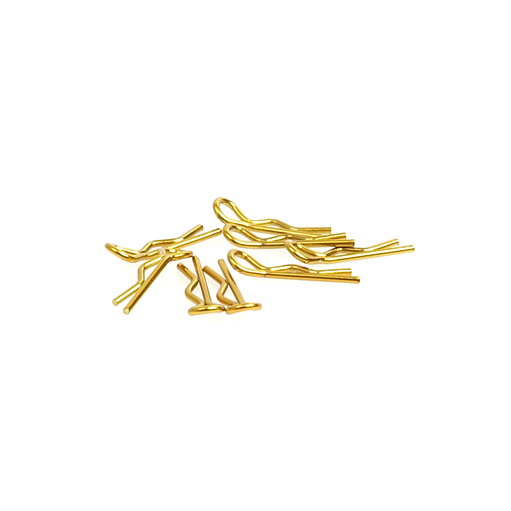Small Body Clip 1/10 - Pack of 8 - various colours