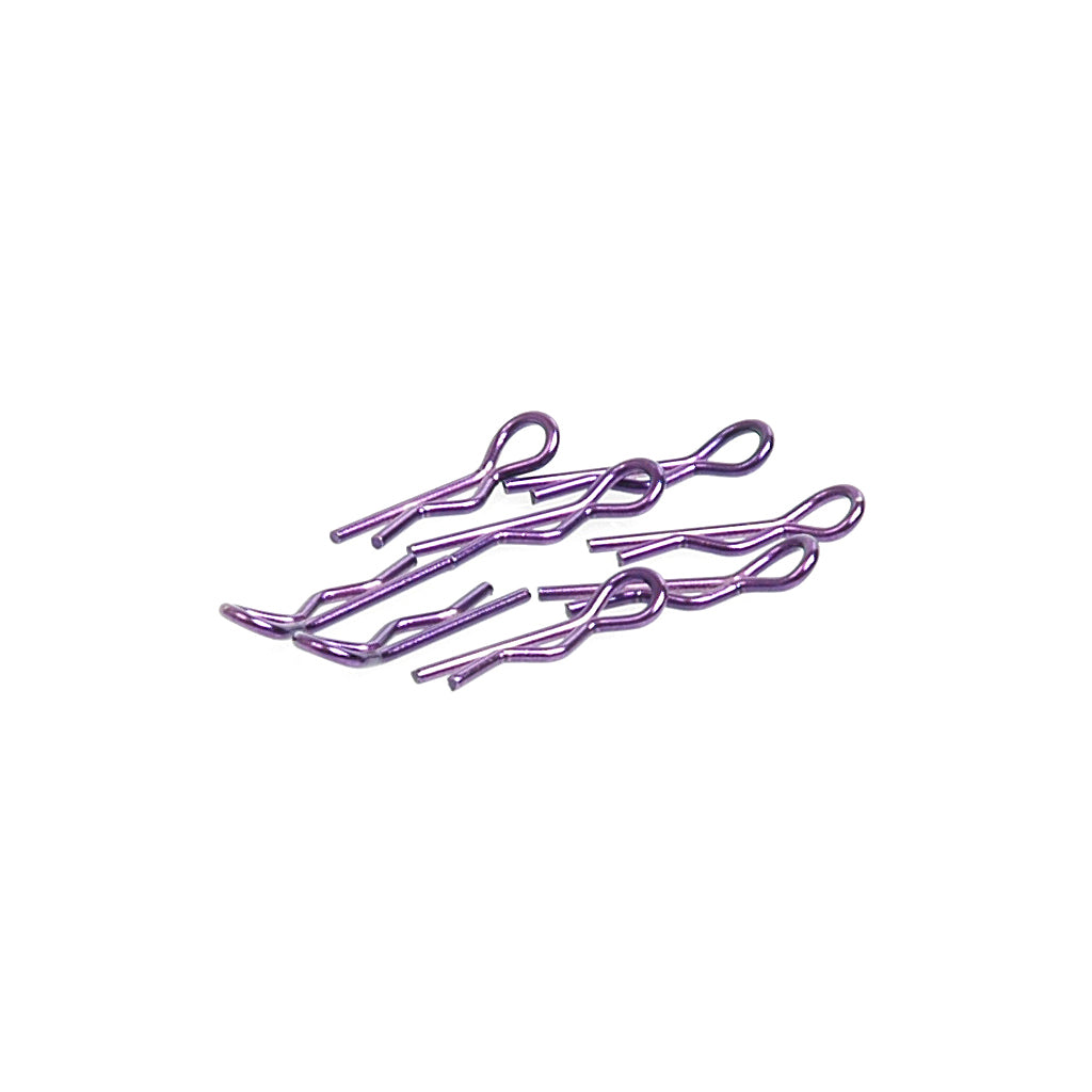 Small Body Clip 1/10 - Pack of 8 - various colours