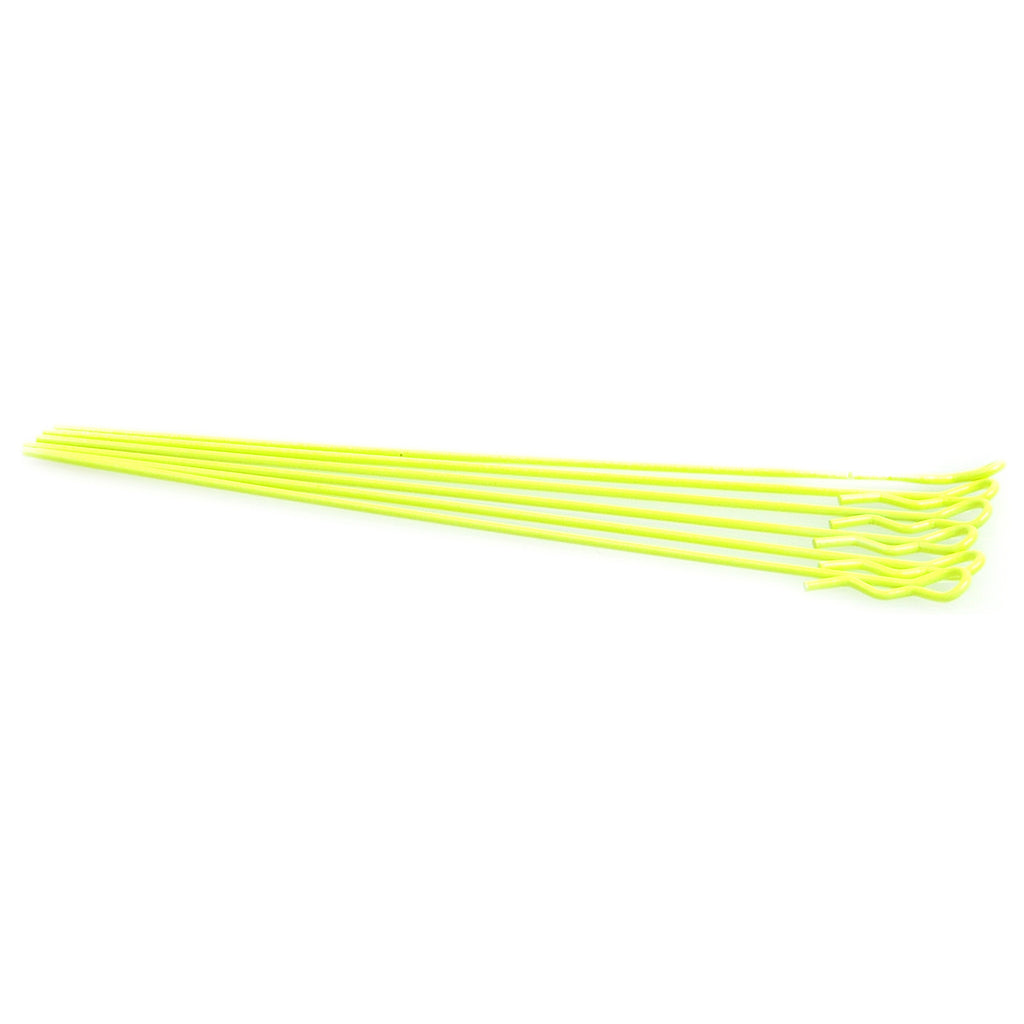 Extra Long Body Clip 1/10 - Pack of 6 - various colours