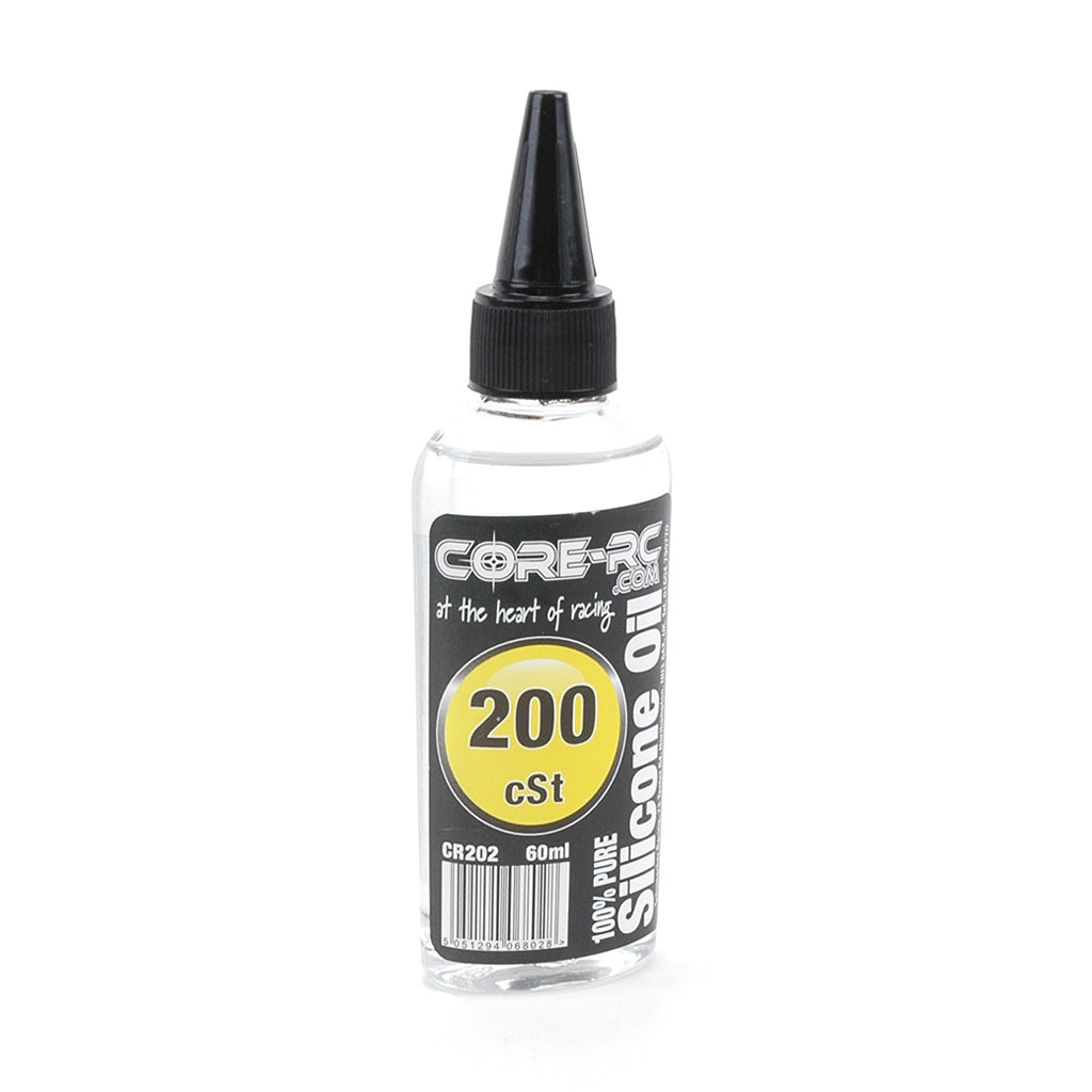 CORE-RC SILICONE SHOCK OIL - 60ML - VARIOUS VISCOSITIES