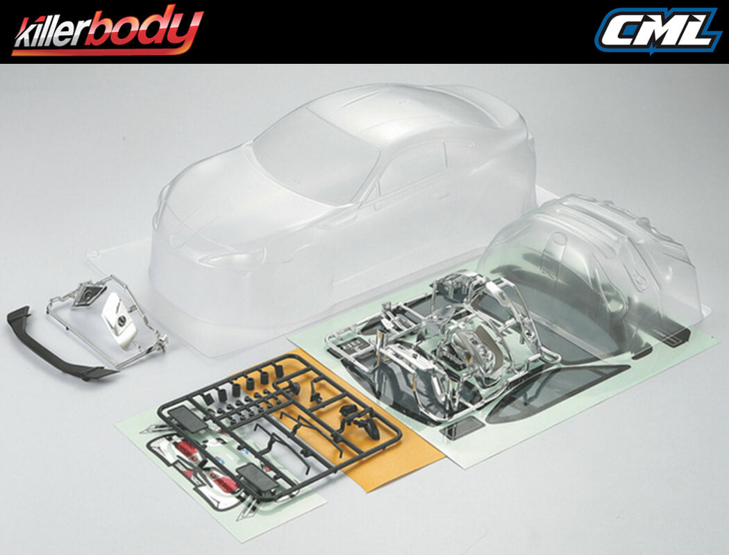 KILLERBODY SUBARU BRZ 190MM CLEAR BODY KB48575