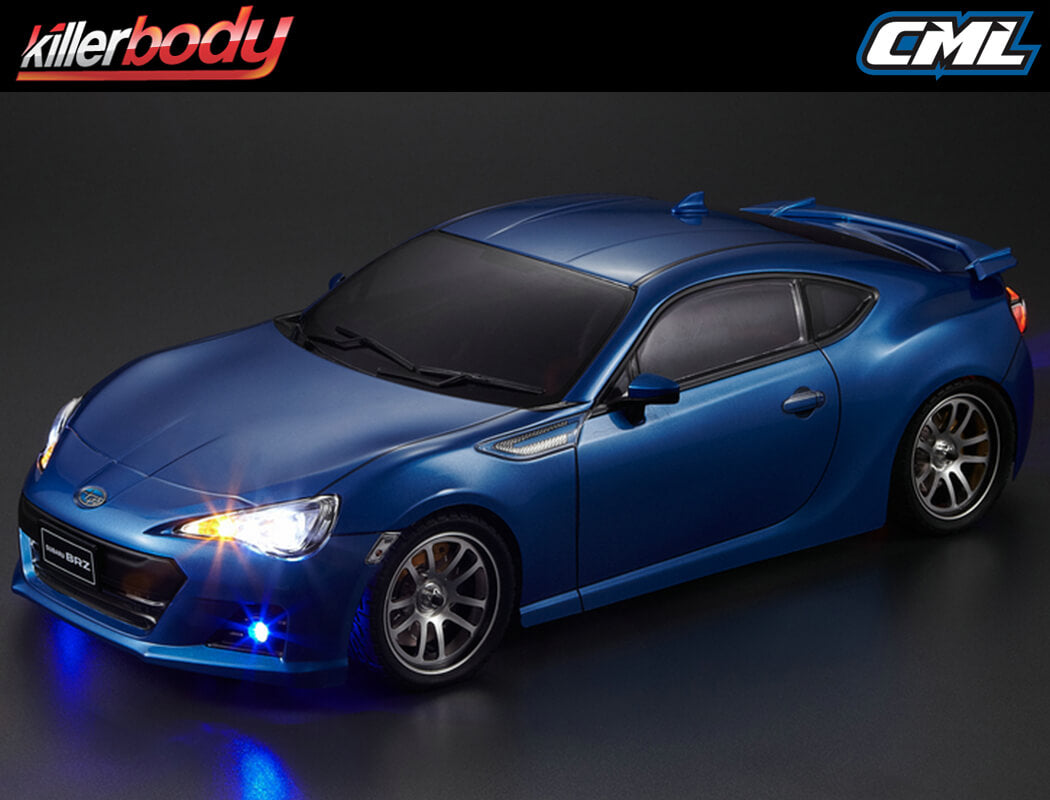 KILLERBODY SUBARU BRZ 190MM CLEAR BODY KB48575
