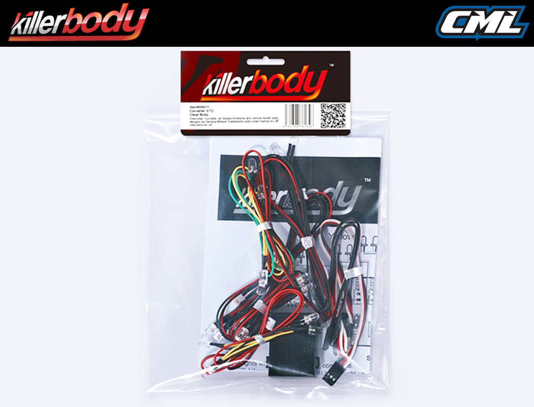 KILLERBODY LED LIGHT SYSTEM W/CONTROL BOX (18 LEDS) - KB48103