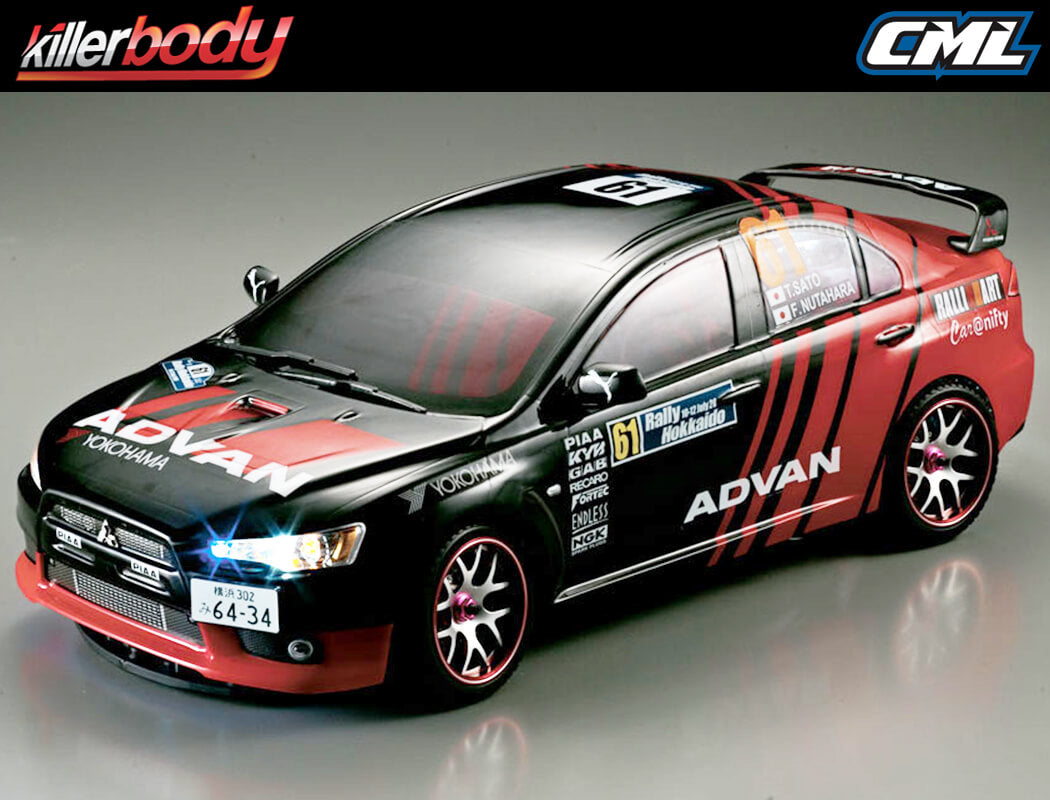 KILLERBODY MITSUBISHI LANCER EVOLUTION X CLEAR BODY