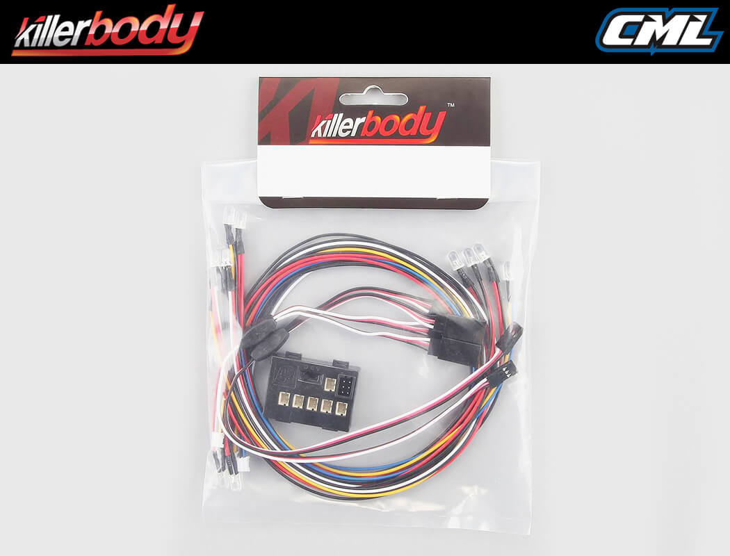 KILLERBODY LED LIGHT SYSTEM W/CONTROL BOX (12 LEDS)