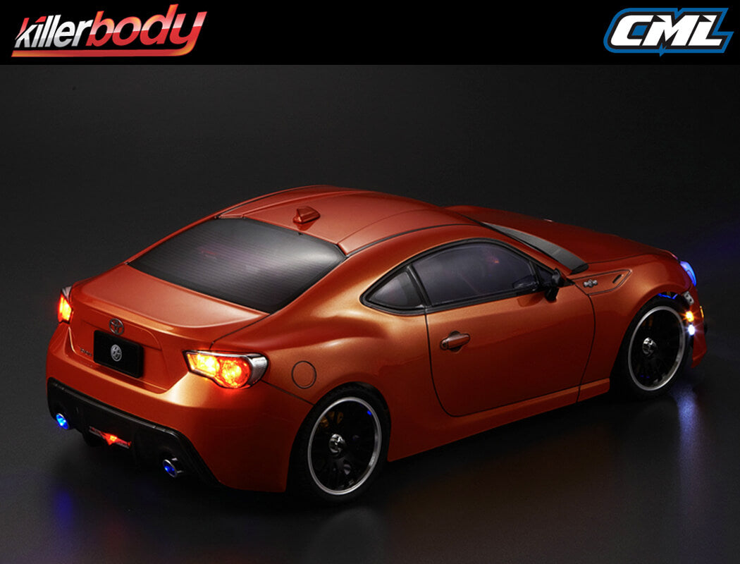 KILLERBODY TOYOTA 86 190MM CLEAR BODY