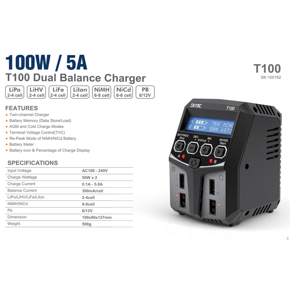 SKY RC T100 Battery Charger