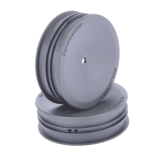 SCHUMACHER Wheel; Hex - Slim - 2WD - Black - U4660