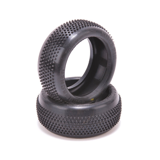 U6899 - Schumacher RIDGE PIN - 7R 1/8 Tyre - Yellow (pr)