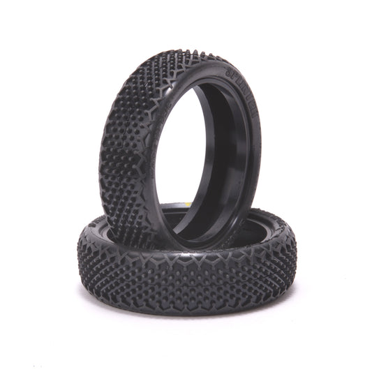 U6906 - Schumacher Splinter - 1/10 2WD Tyres - Front - Yellow - pr