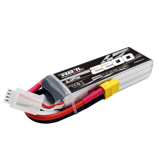 ABM 2200mah Lipo 3S 11.1v 40C XT60 Connector - ABM20022