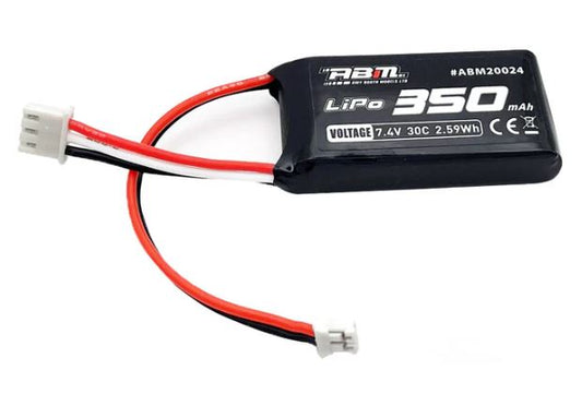 ABM 350mAh 7.4v 2S LiPo Battery Compatible with Axial AX24 and SCX24 - ABM20024
