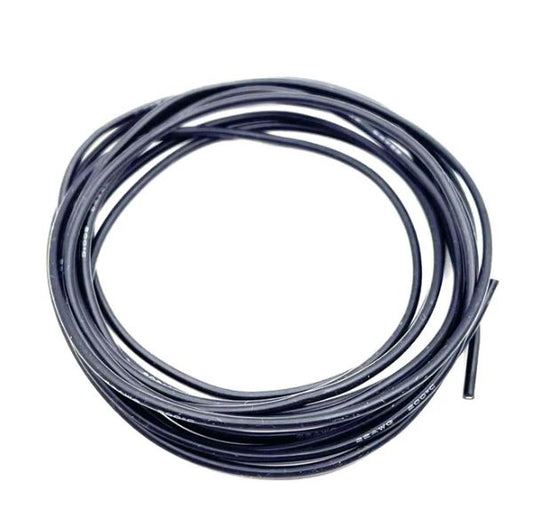 ABM 22awg SUPER FLEX BLACK SILICONE WIRE 2 metre - ABM30020