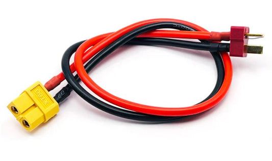 ABM XT60 Female to DEANS Male Leads 14AWG-30cm ABM30045