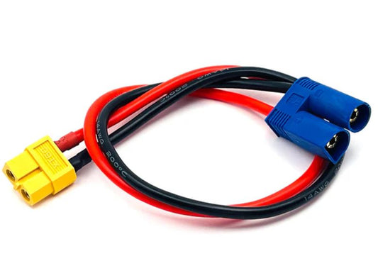 ABM XT60 Female to EC5 Male Leads 14AWG-30cm ABM30046