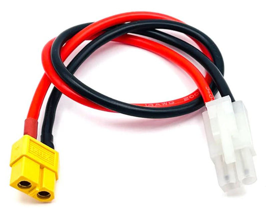 ABM XT60 Female to TAMIYA Male Leads 14AWG-30cm ABM30047