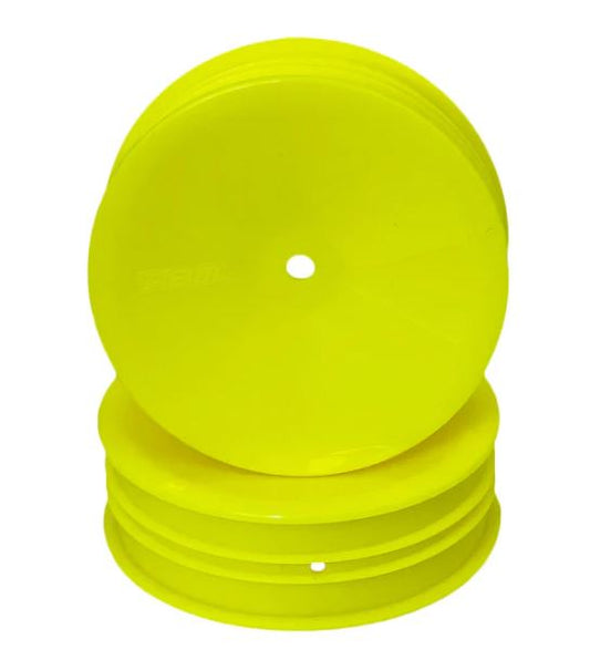 ABM Front Wheel for 1/10th Off Road 2wd -Yellow (2pcs) - ABM40001-Y