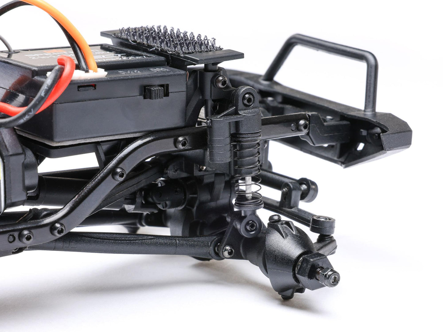 1/24 SCX24 Base Camp 4WD Rock Crawler RTR White - C-AXI-1219T1