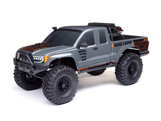 1/10 SCX10 III Base Camp 4X4 Rock Crawler RTR Grey - C-AXI-1375T2