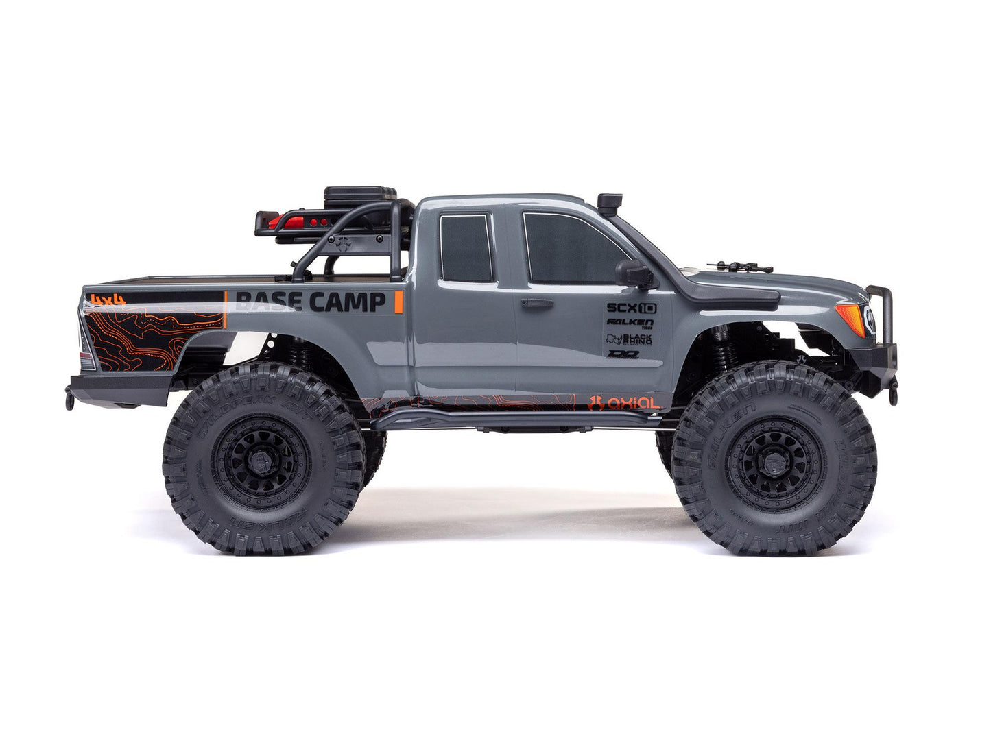 1/10 SCX10 III Base Camp 4X4 Rock Crawler RTR Grey - C-AXI-1375T2