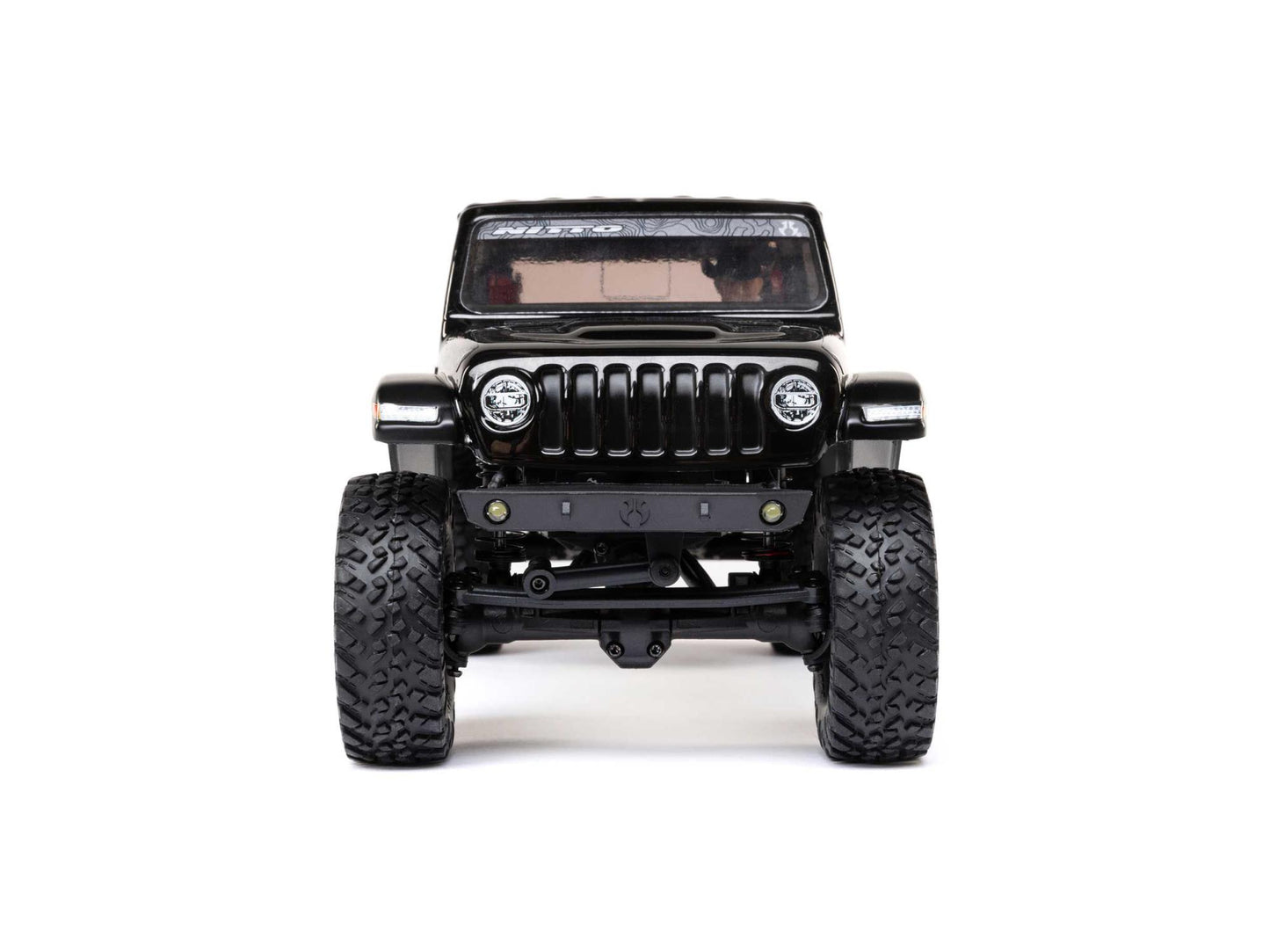 1/24 SCX24 Jeep JT Gladiator 4WD Rock Crawler RTR Black - C-AXI00005V2T5