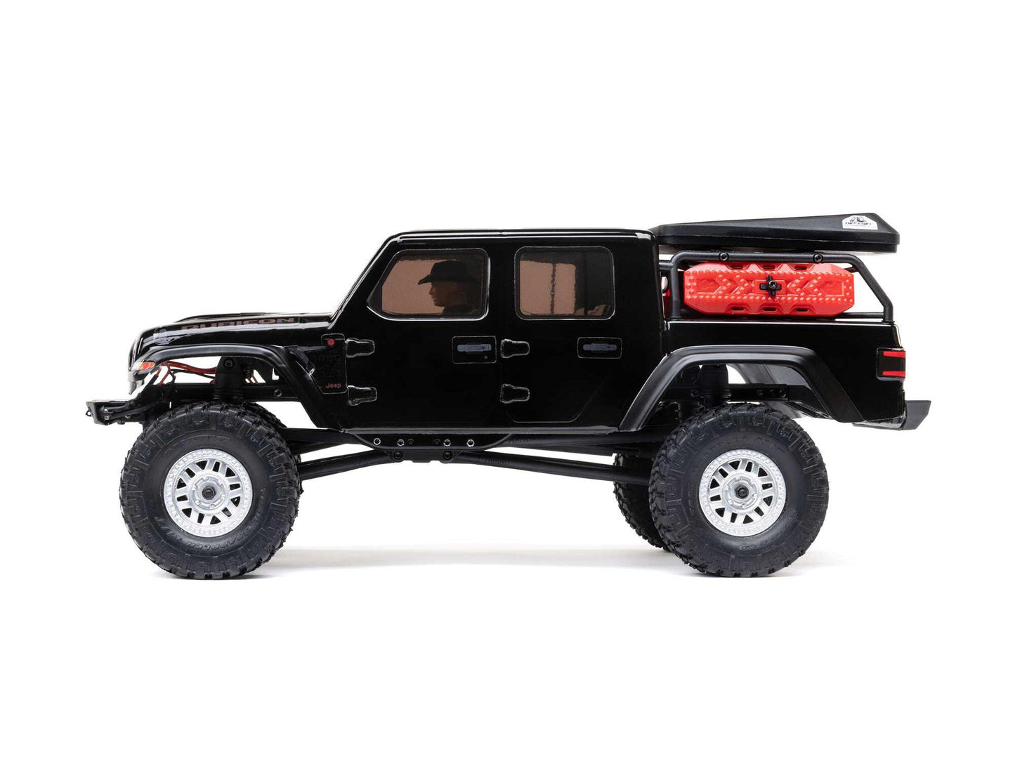 1/24 SCX24 Jeep JT Gladiator 4WD Rock Crawler RTR Black - C-AXI00005V2T5