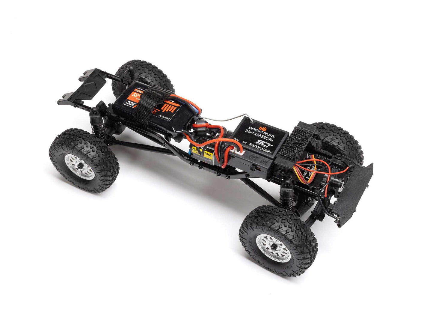 1/24 SCX24 Jeep JT Gladiator 4WD Rock Crawler RTR Black - C-AXI00005V2T5