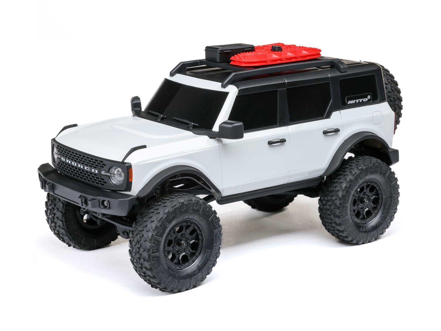 1/24 SCX24 Ford Bronco 4X4 RTR (inc Battery & Charger) White - C-AXI00006V2T4