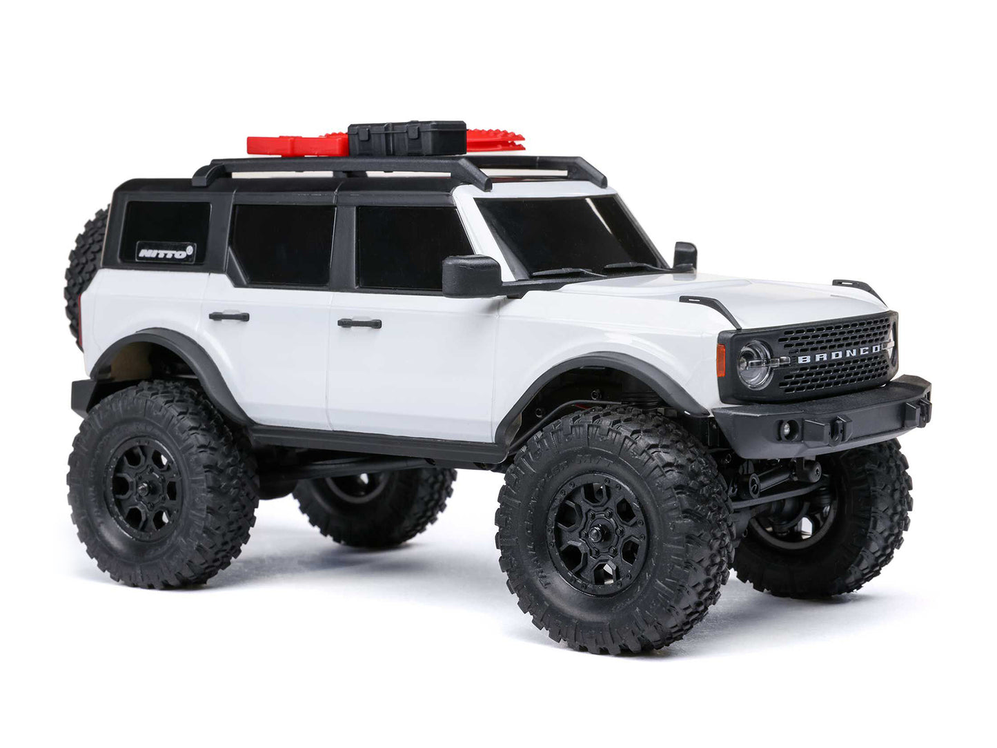 1/24 SCX24 Ford Bronco 4X4 RTR (inc Battery & Charger) White - C-AXI00006V2T4