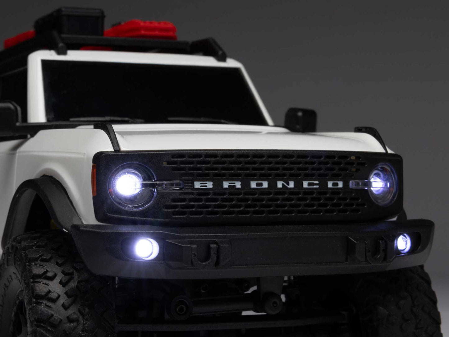1/24 SCX24 Ford Bronco 4X4 RTR (inc Battery & Charger) White - C-AXI00006V2T4