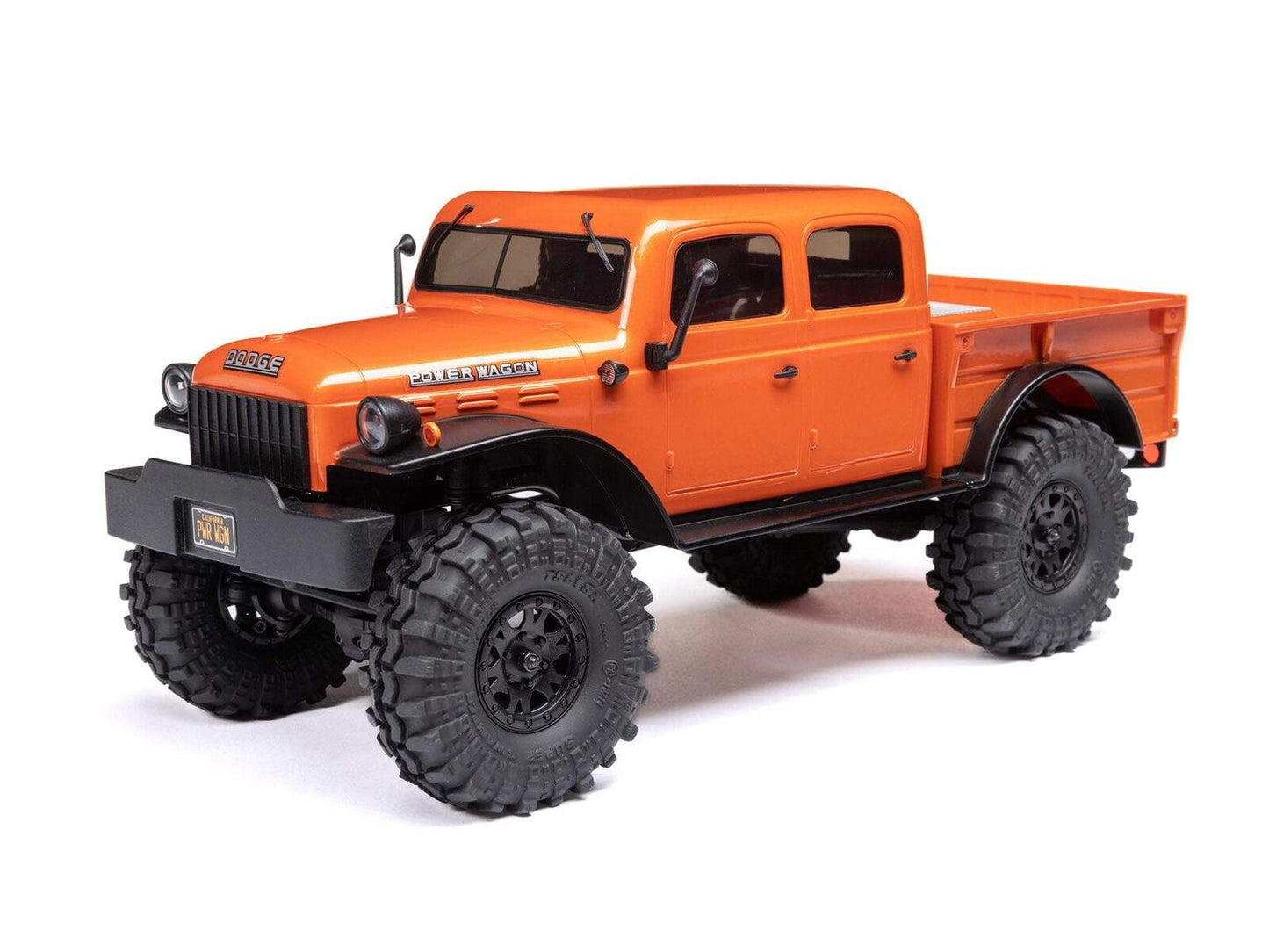1/24 SCX24 Dodge Power Wagon 4WD Rock Crawler RTR Orange -  C-AXI00007T1