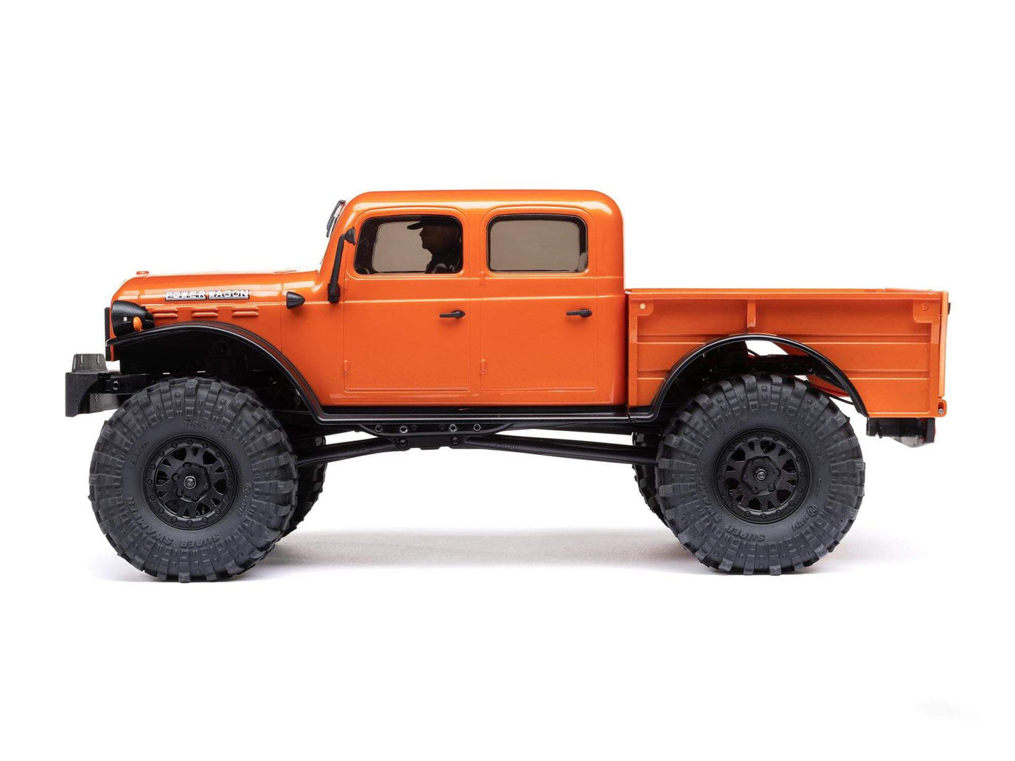 1/24 SCX24 Dodge Power Wagon 4WD Rock Crawler RTR Orange -  C-AXI00007T1