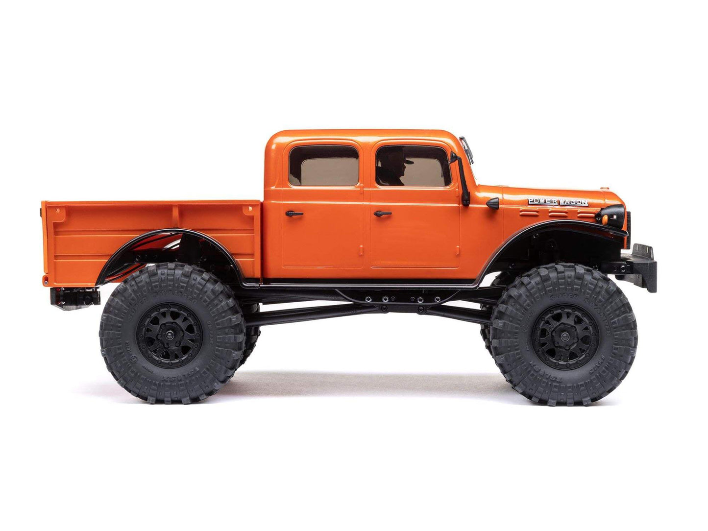 1/24 SCX24 Dodge Power Wagon 4WD Rock Crawler RTR Orange -  C-AXI00007T1