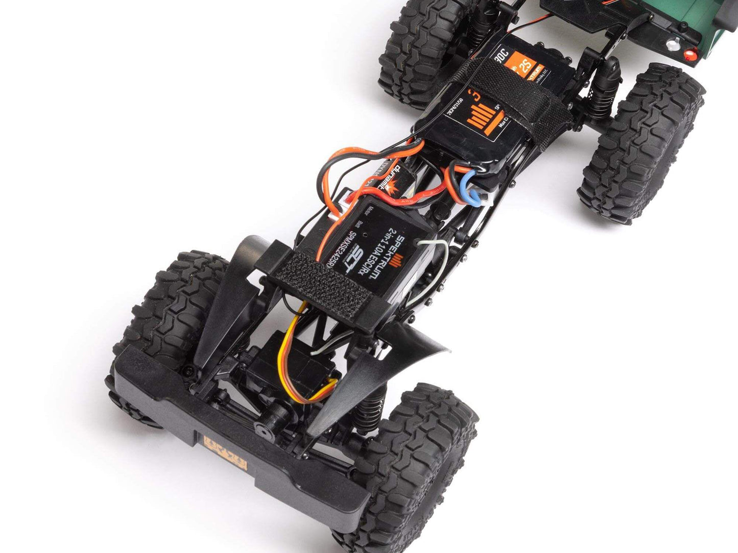 1/24 SCX24 Dodge Power Wagon 4WD Rock Crawler RTR Orange -  C-AXI00007T1