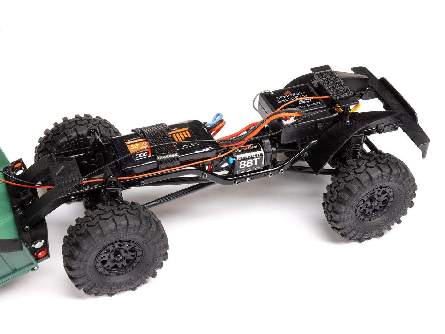 1/24 SCX24 Dodge Power Wagon 4WD Rock Crawler RTR Orange -  C-AXI00007T1